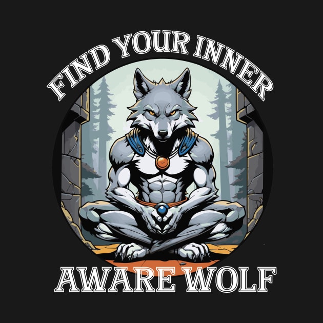 Find Your Inner Aware Wolf by Arcanum Luxxe Store
