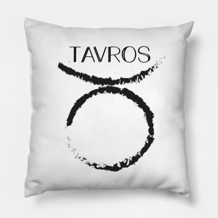 Taurus zodiac sign Pillow