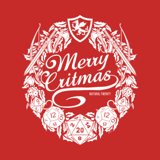 Merry Critmas - White Version T-Shirt