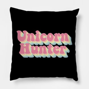 Unicorn Hunter Pillow