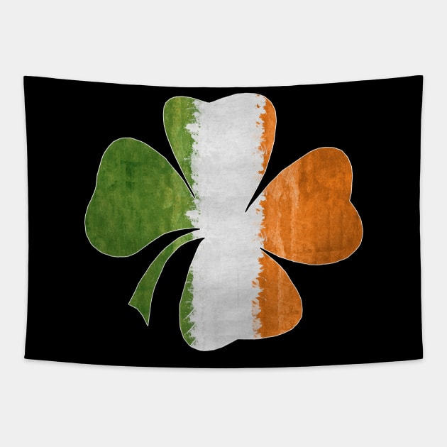 Irish Clover Tapestry by valentinahramov