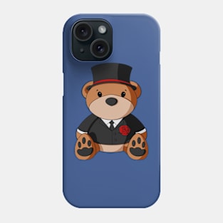 Groom Suit Teddy Bear Phone Case