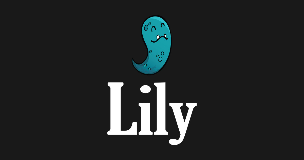 Lily Cute Monster My Name Is Lily! - Lily Cute Monster - Imán | TeePublic MX