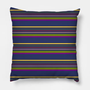 Woman Yelling Meme Stripes Pillow