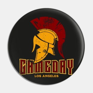 Vintage Trojan Gameday // Football Game Day Pin