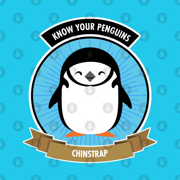 Chinstrap Penguin - Know Your Penguins by Peppermint Narwhal