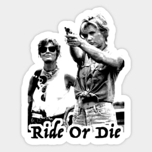 Road Trip Thelma & Louise Girls Die-Cut Vinyl Sticker – Miss Moss