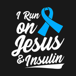 Diabetes Awareness Type 1 2 - Diabetic T1D T2D T-Shirt