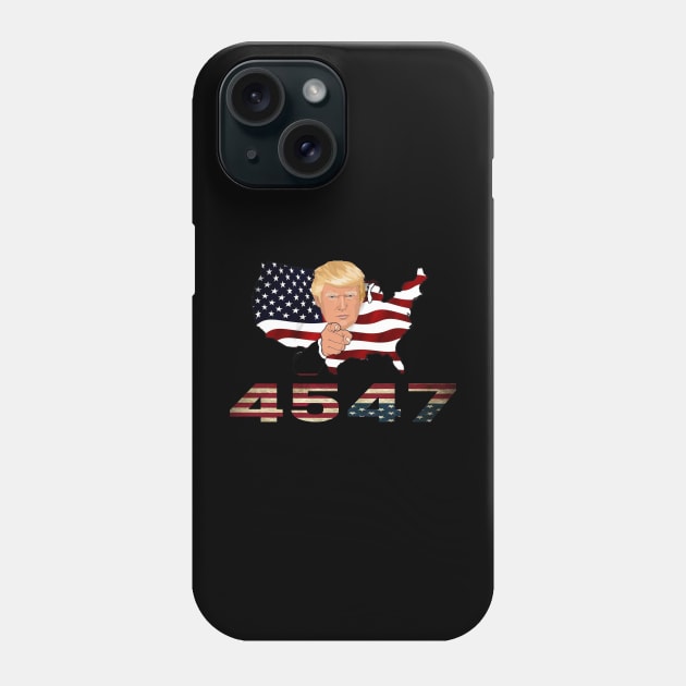 45 47 Trump 2024 Phone Case by 29 hour design