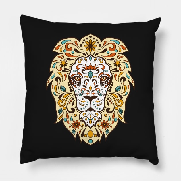 LEO THE LION Pillow by CliffordHayes