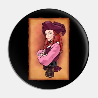 Pirate Redd Poster Pin