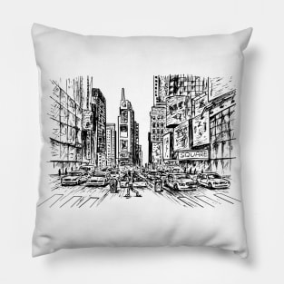 Times Square Pillow