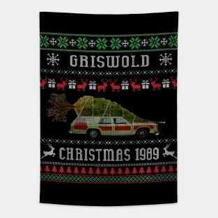 Griswold Christmas 1989 Ugly Sweater Tapestry