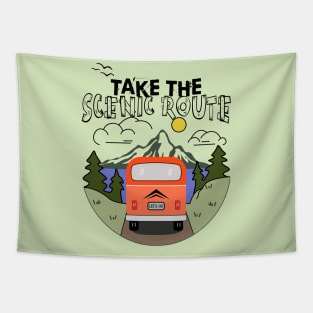 Take the Scenic Route Tapestry