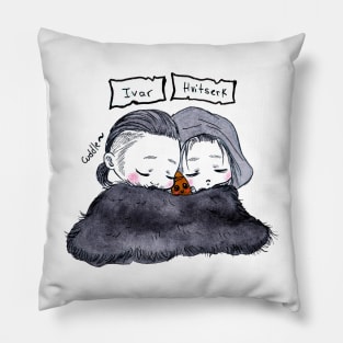 ivar and hvitserk Pillow