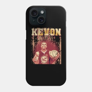 Kevon Looney | Basketball player Brown vintage style Phone Case