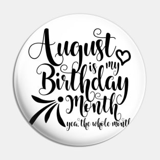 August Pin