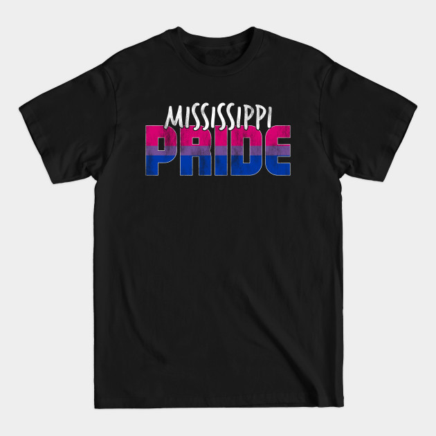 Discover Mississippi Pride Bisexual Flag - Ms - T-Shirt