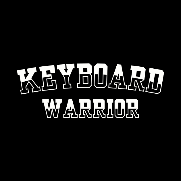 Keyboard Warrior by Lasso Print