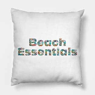 Beach Essentials Pillow