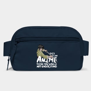 This is an Anime thing you won't understand Samurai Bag