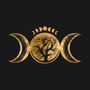 Triple Moon - Tree of life Ornament T-Shirt