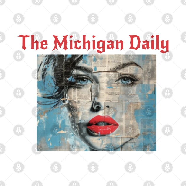 Michigan daily newspaper by designfurry 