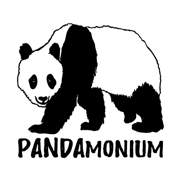 panda pandamonium by FizziKiwi