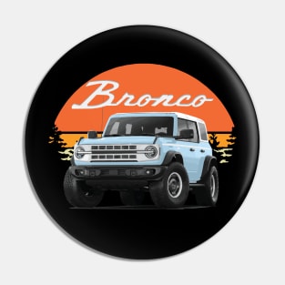 Heritage edition retro MURICA SUV sport truck robin's egg 4X4 Pin