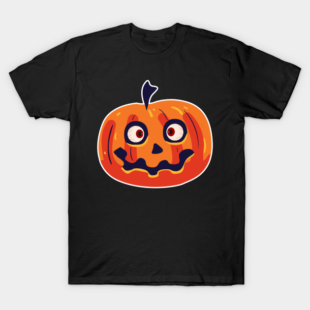 Discover Spooky Halloween Pumpkin Face - Halloween Pumpkin Face - T-Shirt