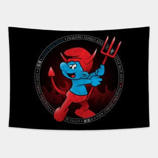 Little Blue Devil Tapestry