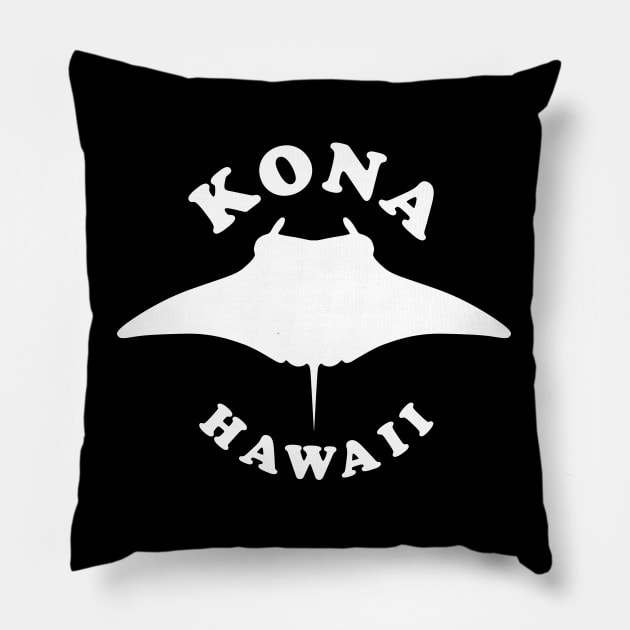 Kona, Hawaii | Scuba Diving With Manta Ray Pillow by TMBTM