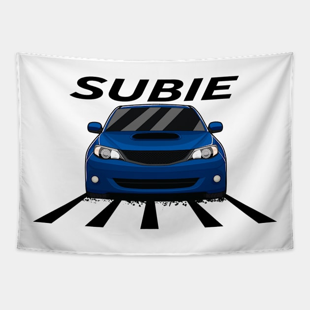 Blue subie Tapestry by dipurnomo