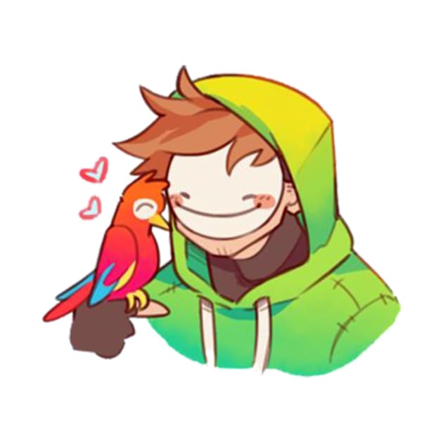 Dream with his Parrot by SaucyBandit