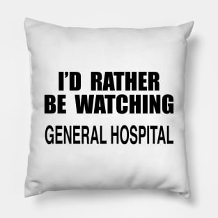 General Hospital Pillow