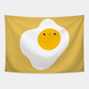 Cute Egg Breakfast Friend Tapestry