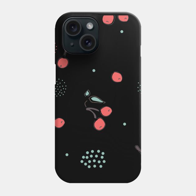 Cherries Phone Case by Creative Meadows