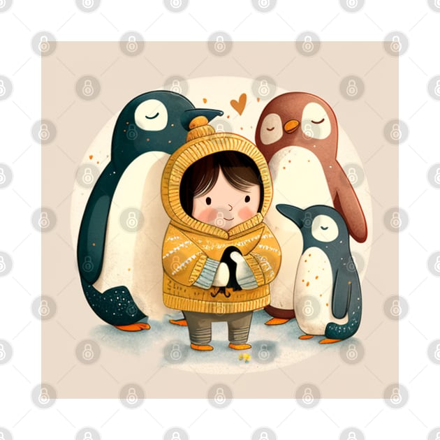 Boy and the Penguin's Penguin Day Celebration by IstoriaDesign