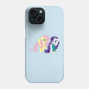 Fluttershy and Pony Tones Rarity Phone Case