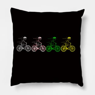 Divertido Ciclismo Etapa Tour de Francia Colores TDF Pillow