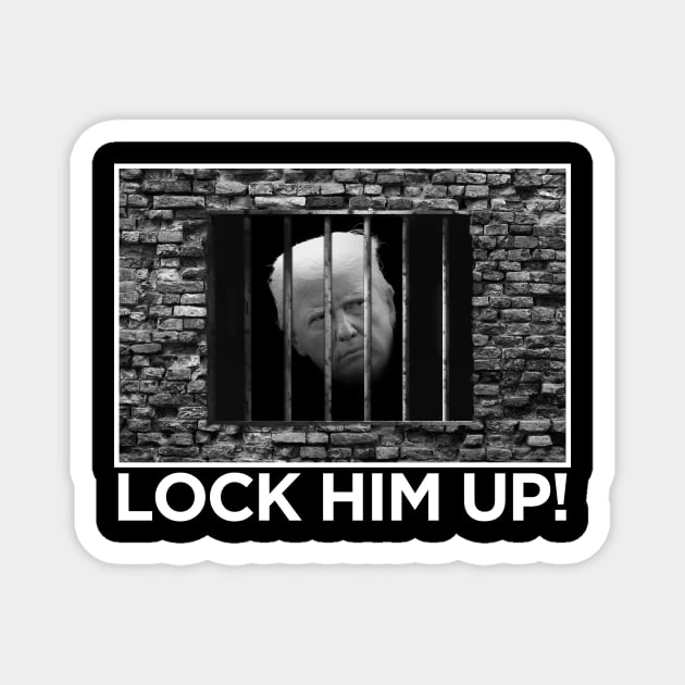 Lock Him Up! Magnet by SIINASTAH