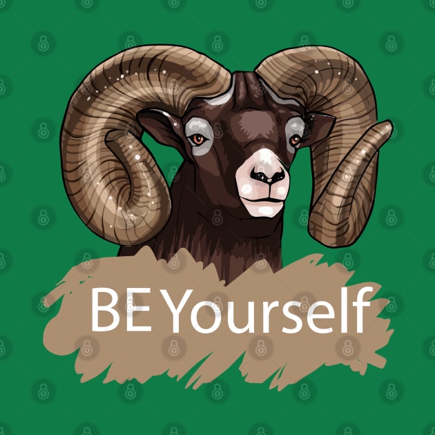 Be Yourself Goat by Mako Design 