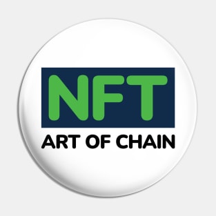 Ethereal NFT Interplay: Art on the Blockchain Pin