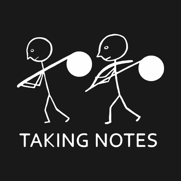 Taking Notes by Glauco Tiny