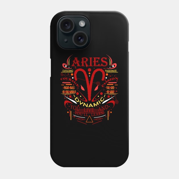 ARIES Phone Case by Resol