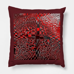 Abstract Cross on Golgotha Pillow