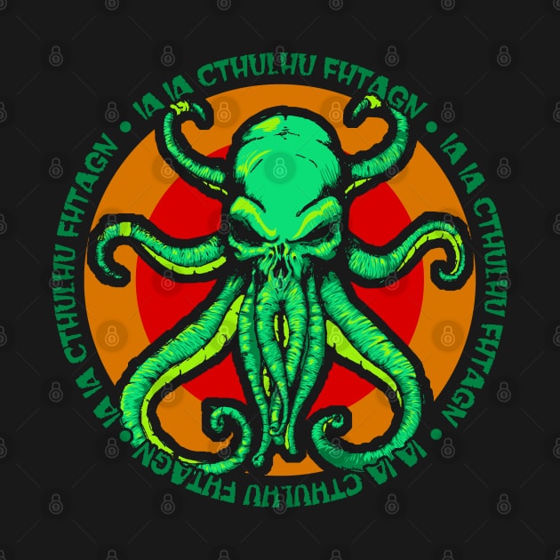 Cthulhu Skull 2024 by crowjandesigns