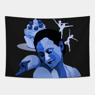 Anna Pavlova and the swan Tapestry