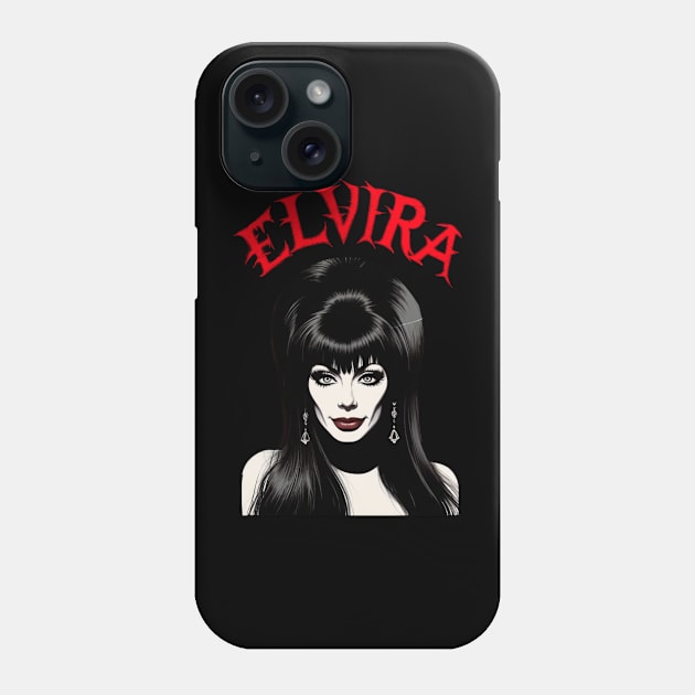 Elvira Phone Case by Moulezitouna