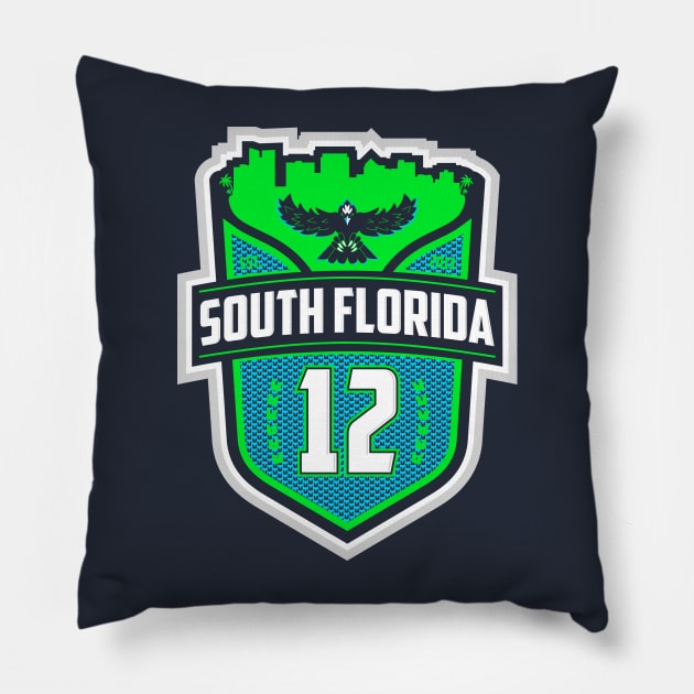 South Florida 12s on Dark Pillow by humbulb